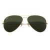 Gafas de sol metal unisex Ray-Ban Aviator doradas